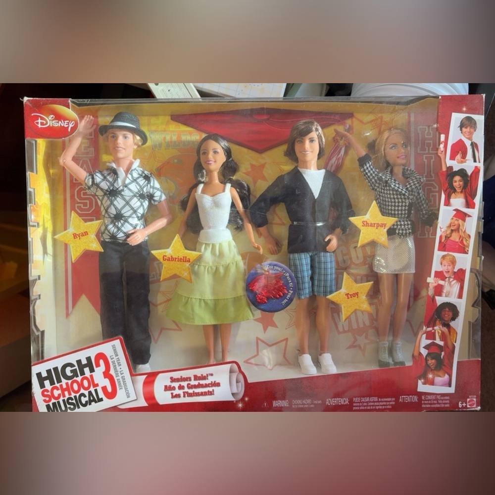 2008 Disney High School Musical 3 Character Doll Collection